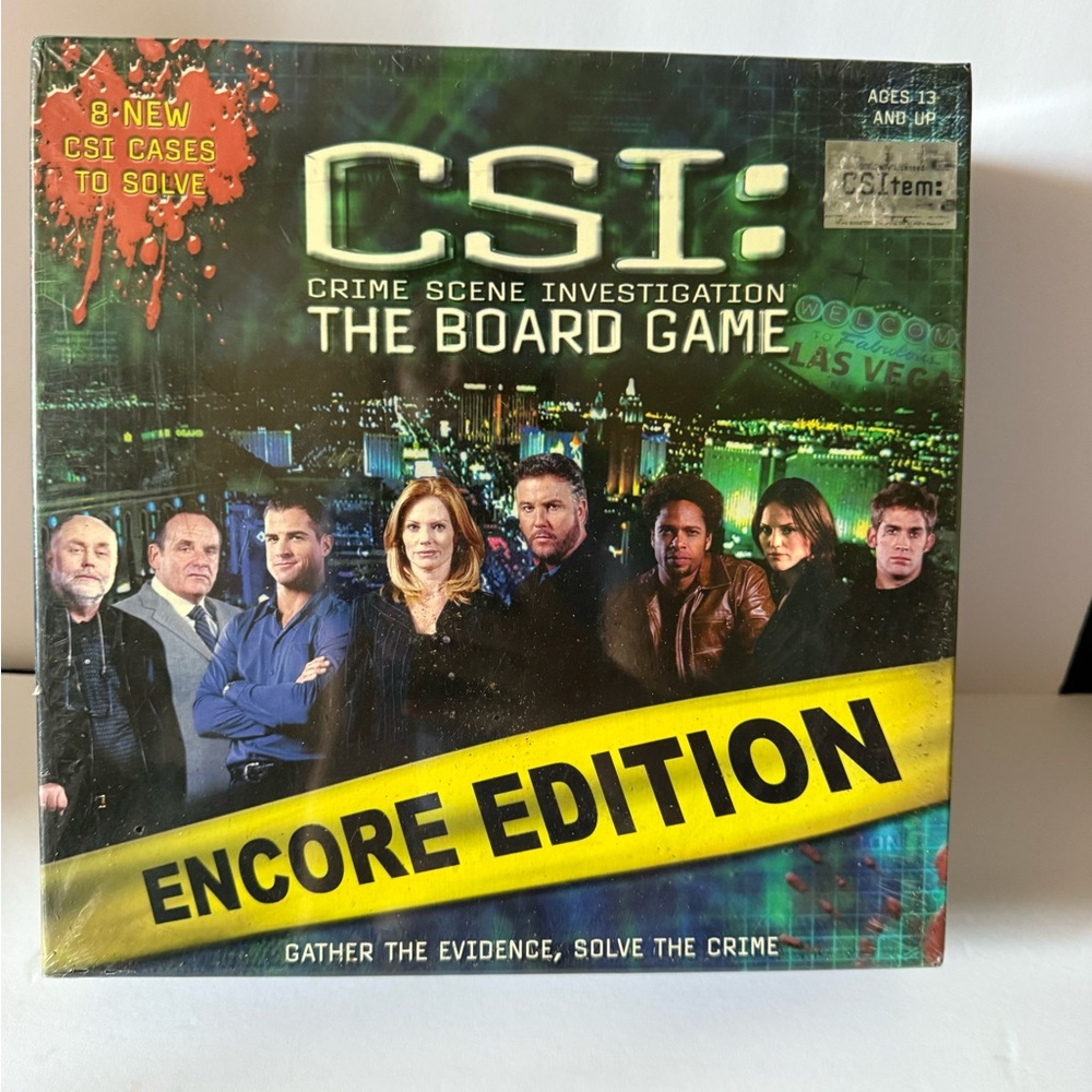 : Crime Scene Investigation Board Game - Encore Edition
